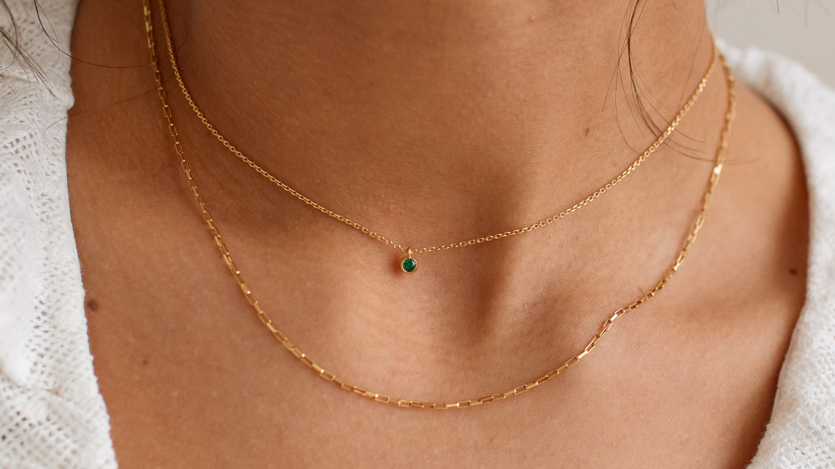 — Birthstone Necklaces