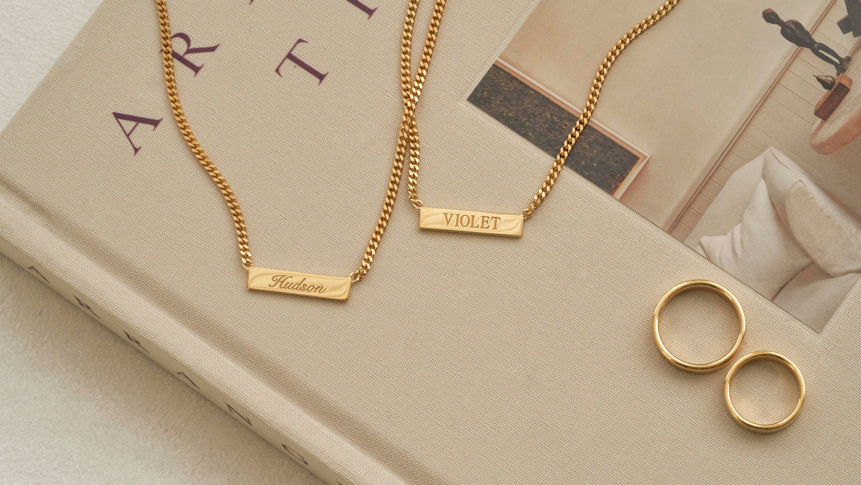 Grace Personalized Engraved Necklaces