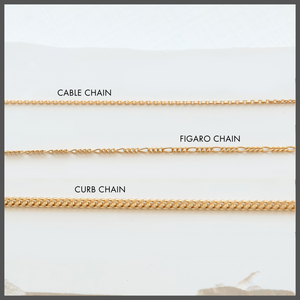 Modern Block Name Necklace