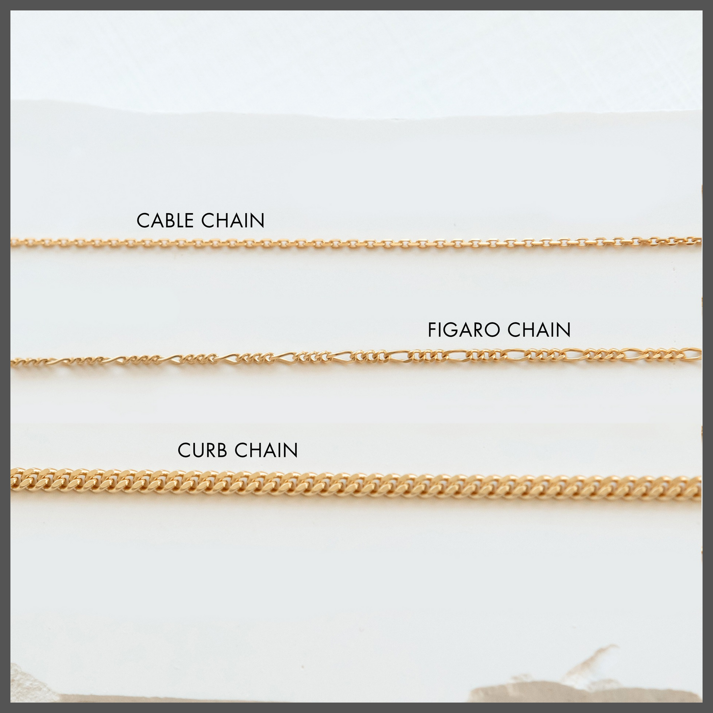 Modern Block Name Necklace