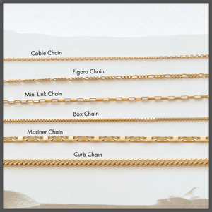 Petite Tag Engraved Necklace