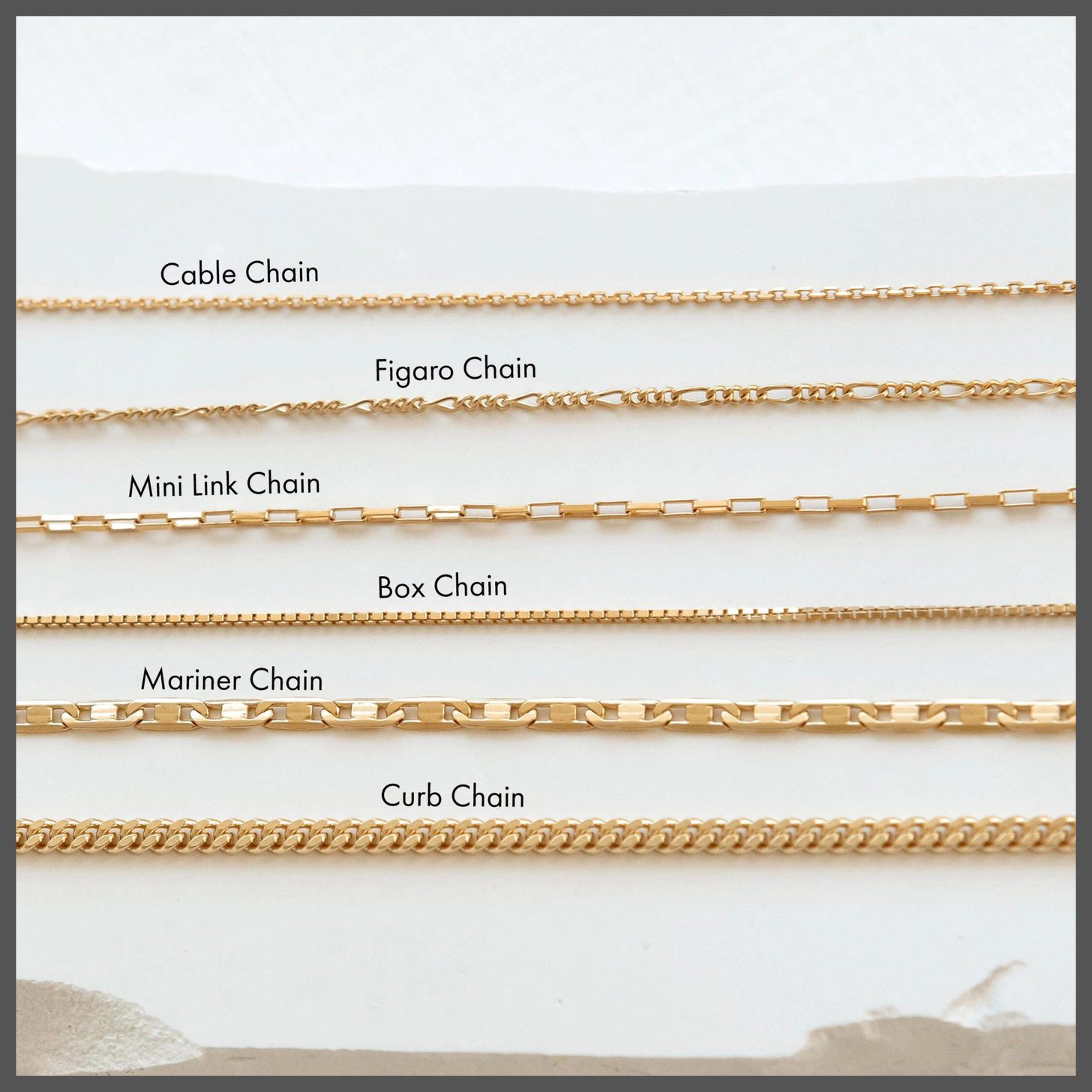 Petite Tag Engraved Necklace