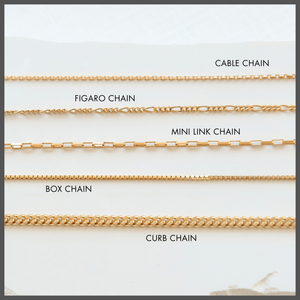Pavé Minimal Sans Initial Charm Necklace