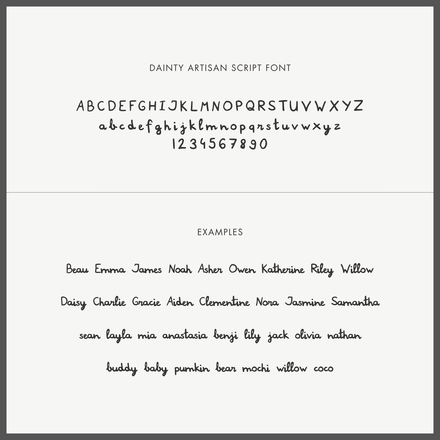Dainty Artisan Script Name Ring