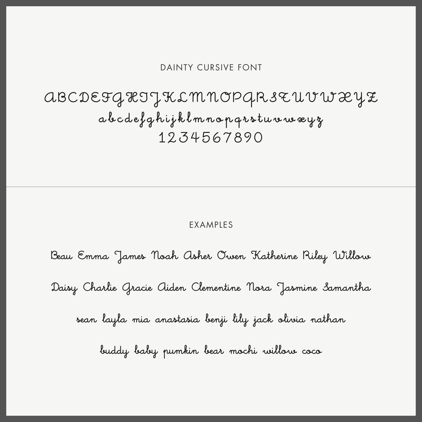Dainty Cursive Name Ring
