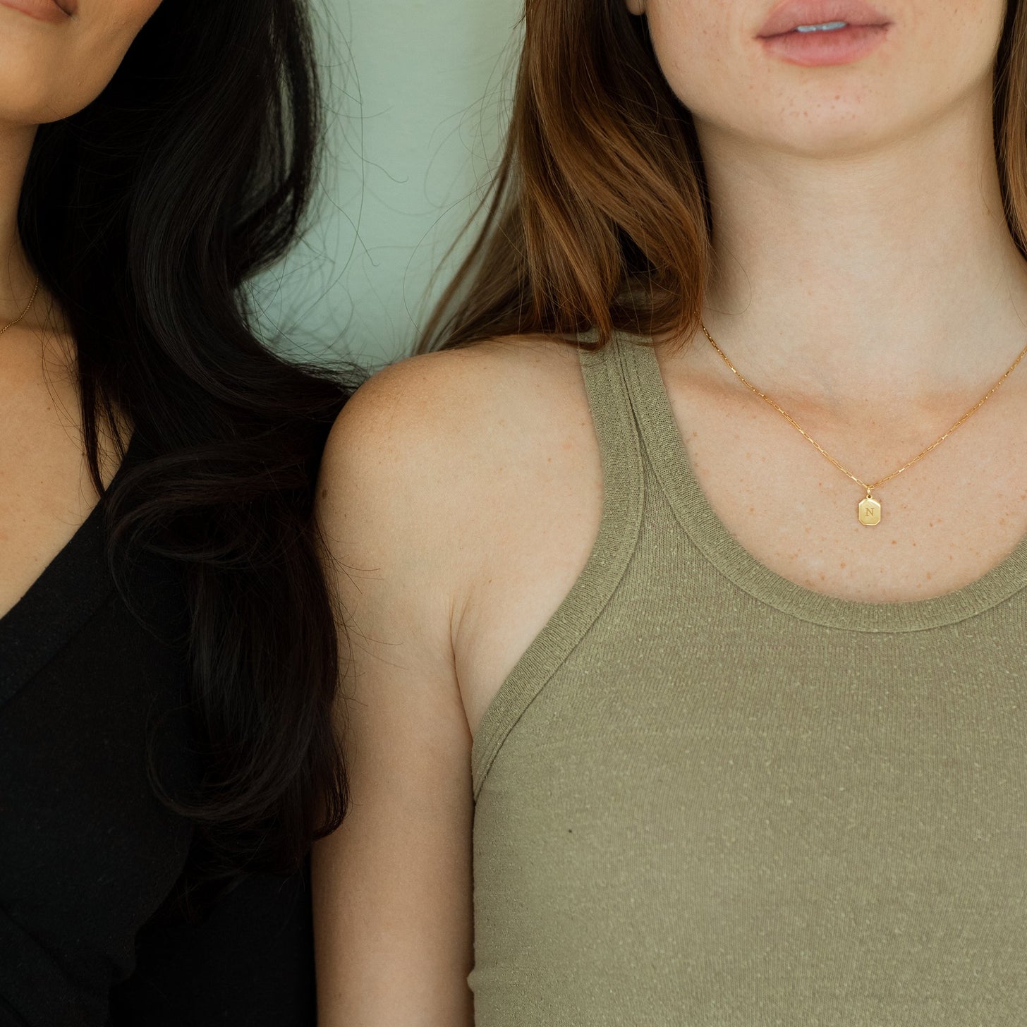 Petite Tag Engraved Necklace