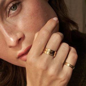 Classic Band Engraved Ring