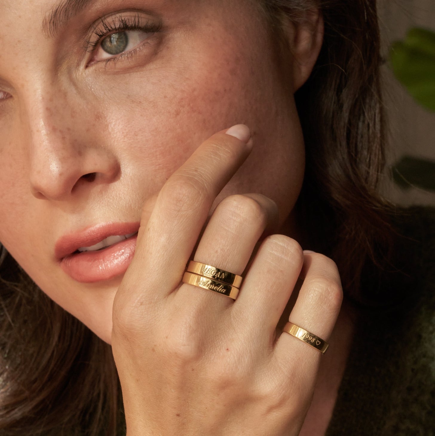 Classic Band Engraved Ring