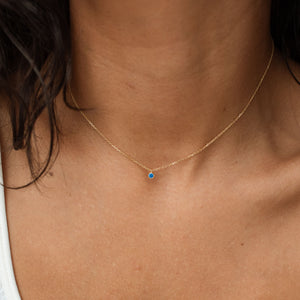 Mini Custom Birthstone Necklace