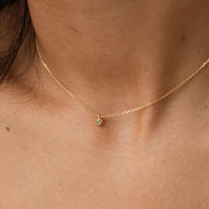 Mini Custom Birthstone Necklace