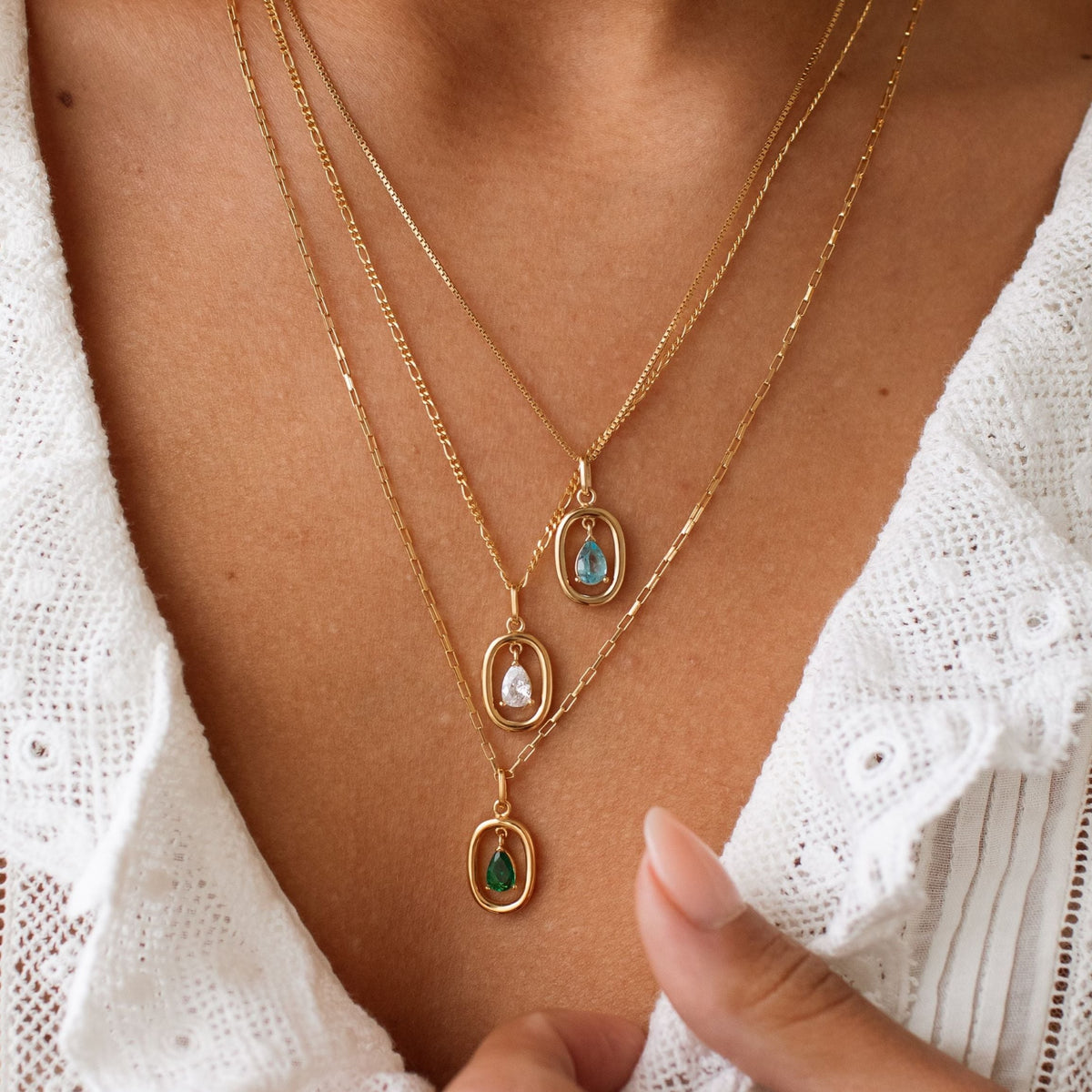 Birthstone Necklaces